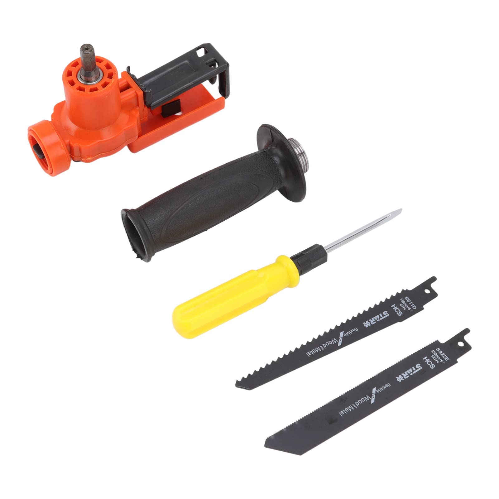 Fdit Cordless Reciprocating Saw - 20V Electric Handheld Saw for Wood, Metal, PVC Cutting - Perfect for DIY Projects, Home Renovation & Construction Work
