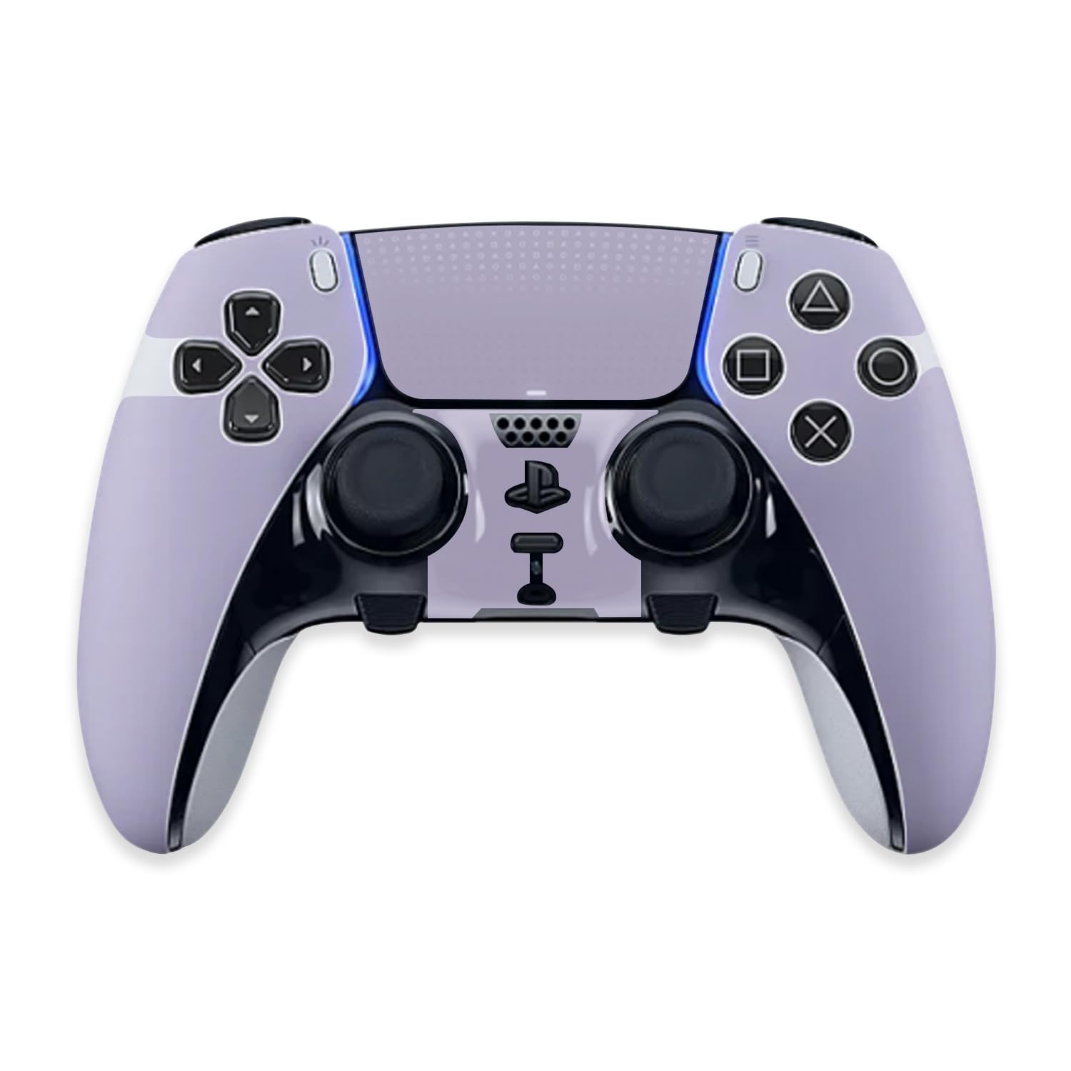 MightySkins PS5 DualSense Edge Controller Skin - Solid Lilac Vinyl Decal Wrap | Protective & Durable Cover | Easy to Apply & Change Styles | Made in USA | Perfect for Gaming, Customization & Controller Protection