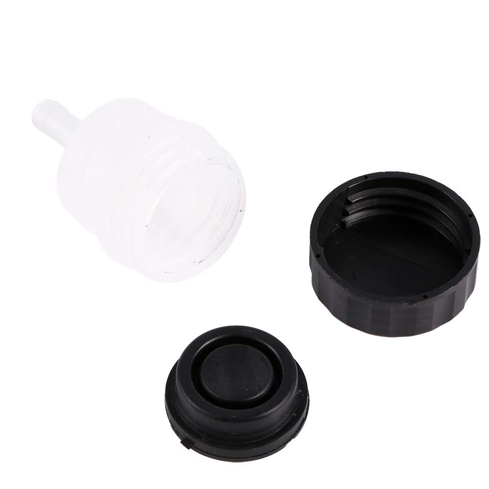 Motorcycle Rear Brake Master Cylinder Oil Cup - Brake Fluid Reservoir Replacement for Honda, Yamaha, Kawasaki - Perfect for Off-Road, Cruiser & Sport Bike Maintenance