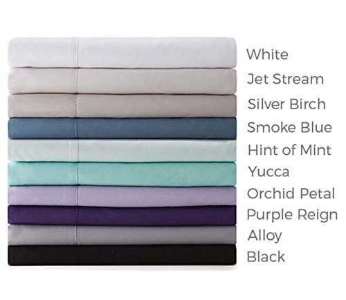 Byourbed Microfiber Supersoft King Size Bed Sheets Set - Breathable & Hypoallergenic - White Luxury Bedding for Master Bedroom & Guest Room
