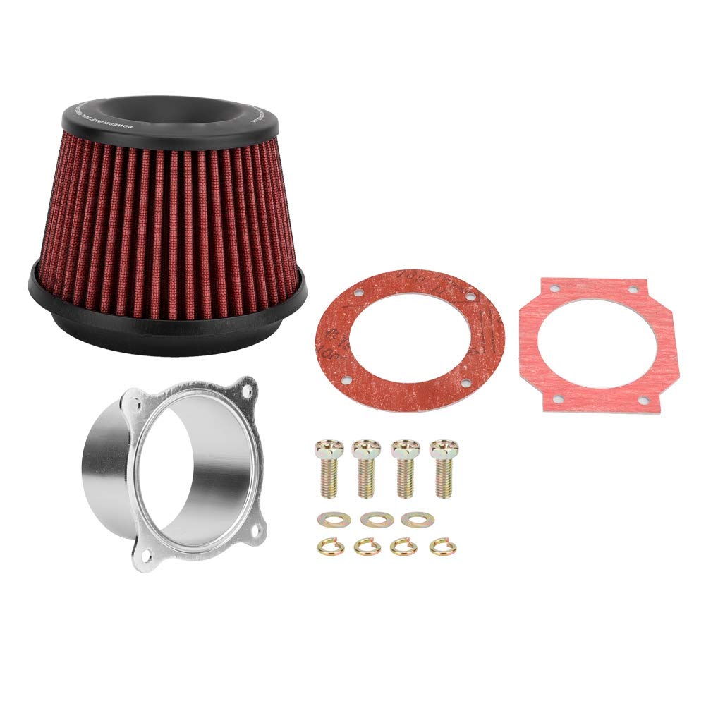 Universal High Flow Mushroom Head Air Intake Filter - Replacement Car Air Filter for Enhanced Performance & Engine Protection | Perfect for Modified Vehicles, Racing & Off-Road Use