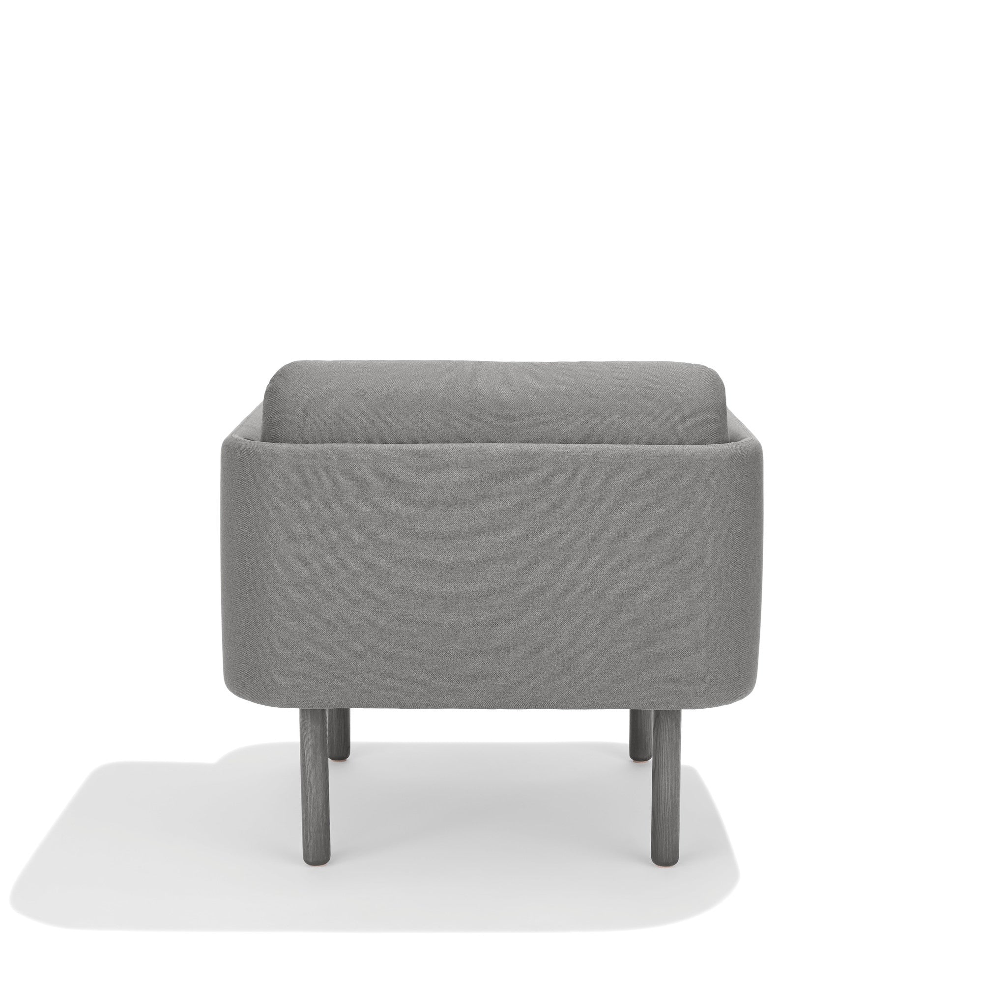 QT Low Lounge Chair - Modern Minimalist Accent Chair for Living Room, Bedroom, or Office - Perfect for Relaxing, Reading, and Lounging
