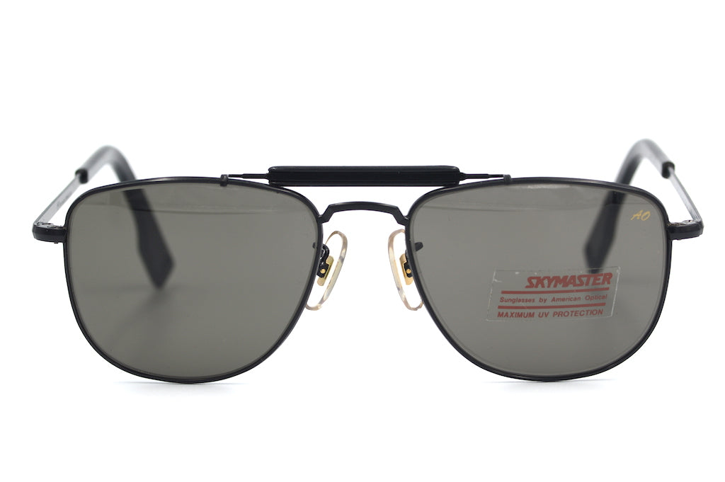 American Optical Skymaster Pilot Sport Sunglasses - Classic Aviator Style for Men & Women - UV Protection, Polarized Lenses - Perfect for Driving, Flying & Outdoor Activities