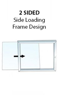 2 Tier Info Board Sign Stands for 22