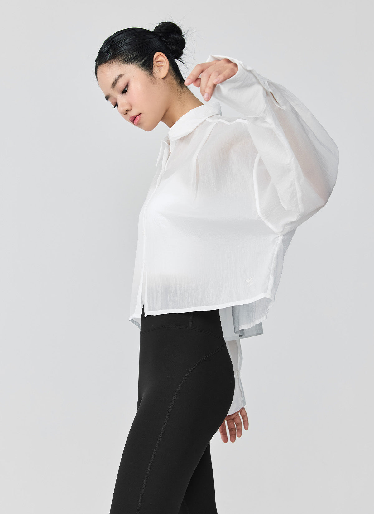 Sheer Mesh Crop Tops for Women - Trendy See-Through Shirts for Summer, Yoga, and Casual Wear | Breathable Fashion Tees for Layering & Street Style Outfits