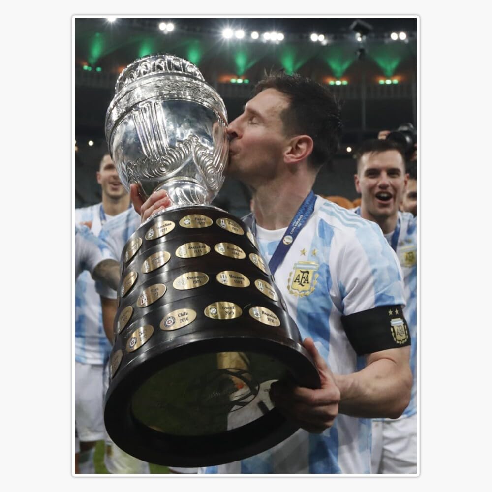 2021 Copa America Trophy Sticker - 5