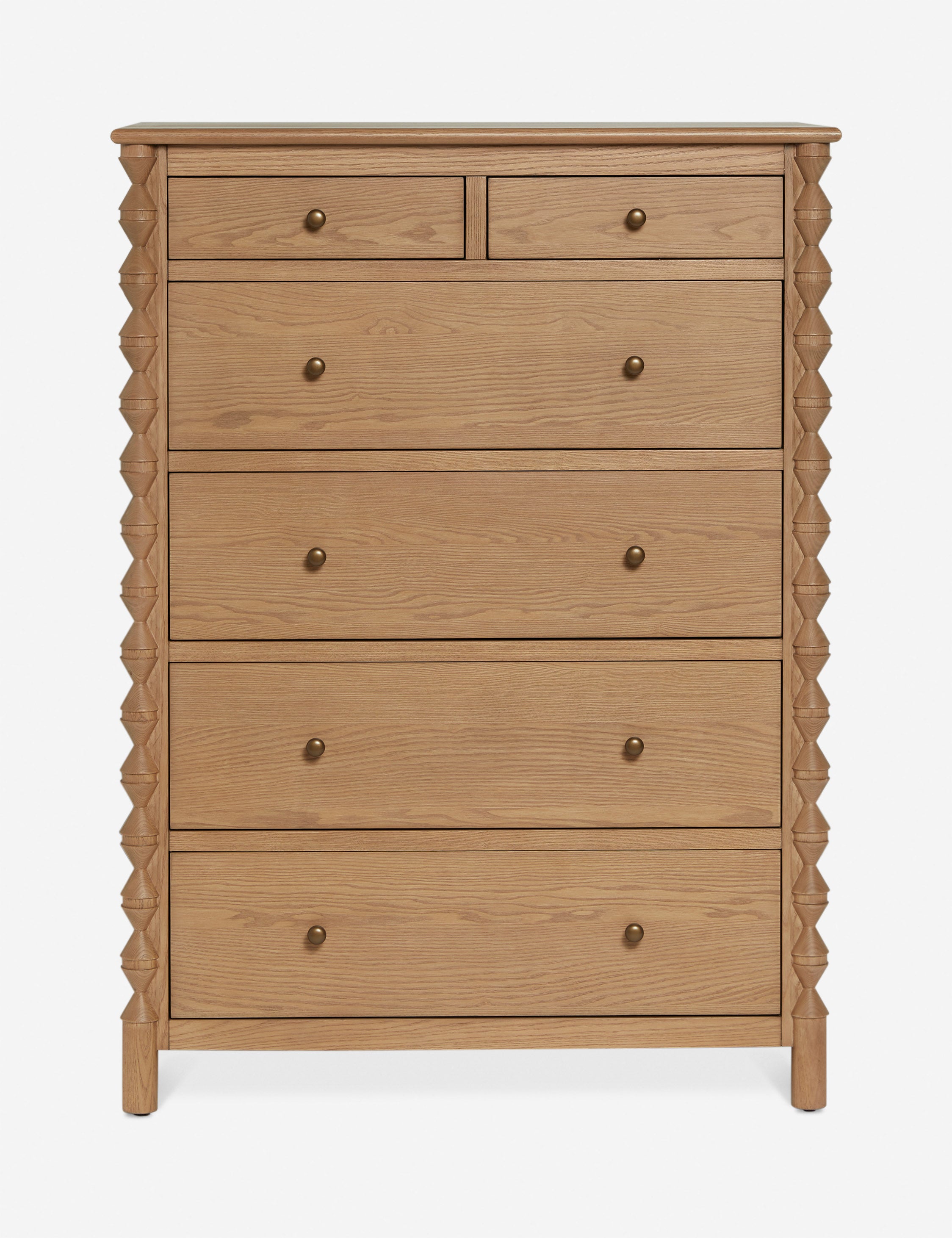 Topia 6 Drawer Dresser by Ginny Macdonald - Modern Wooden Chest of Drawers for Bedroom & Closet Organization | Perfect for Home Storage and Decor