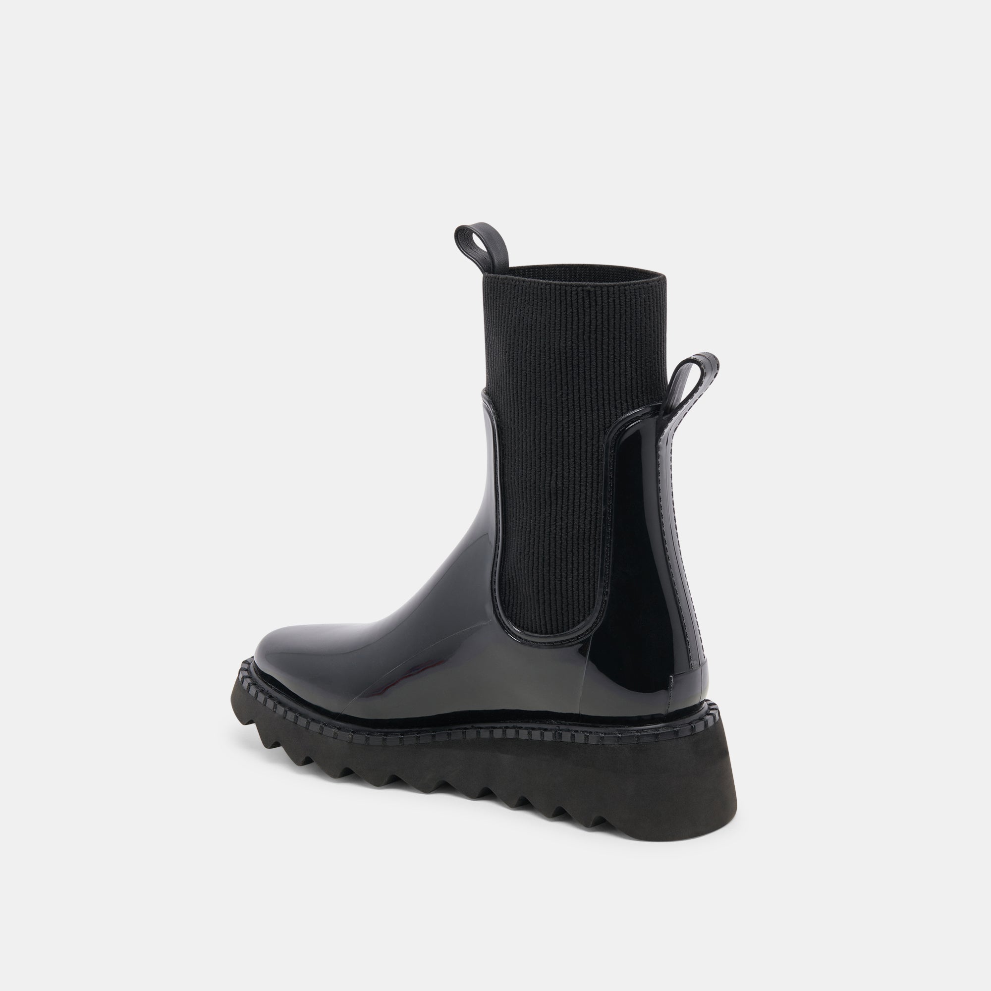 Tropic H2O Waterproof Rain Boots for Women - Midnight Patent Leather Style - Perfect for Rainy Days, Gardening & Outdoor Activities