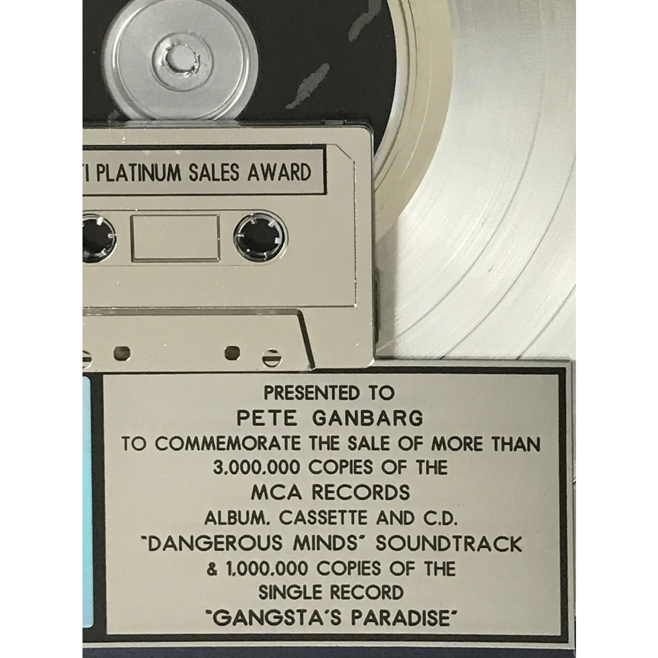 Coolio Gangsta's Paradise & Dangerous Minds Soundtrack Combo - RIAA Award Winning Album | Perfect for 90s Hip-Hop Fans, Movie Soundtrack Collectors & Music Enthusiasts