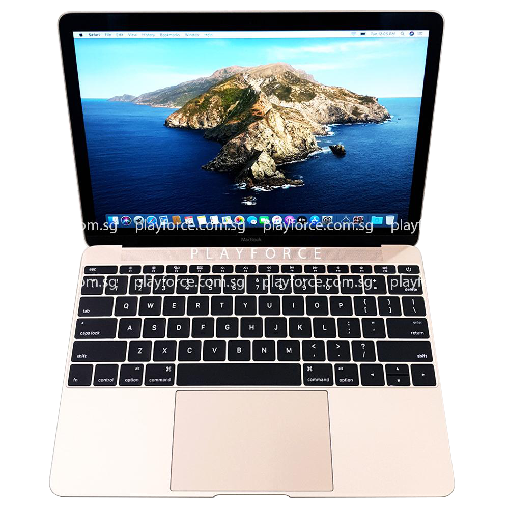 Apple MacBook 12-inch 256GB Laptop (2016 Model) - Gold | Ultra-Thin & Lightweight for Business, Travel & College Students