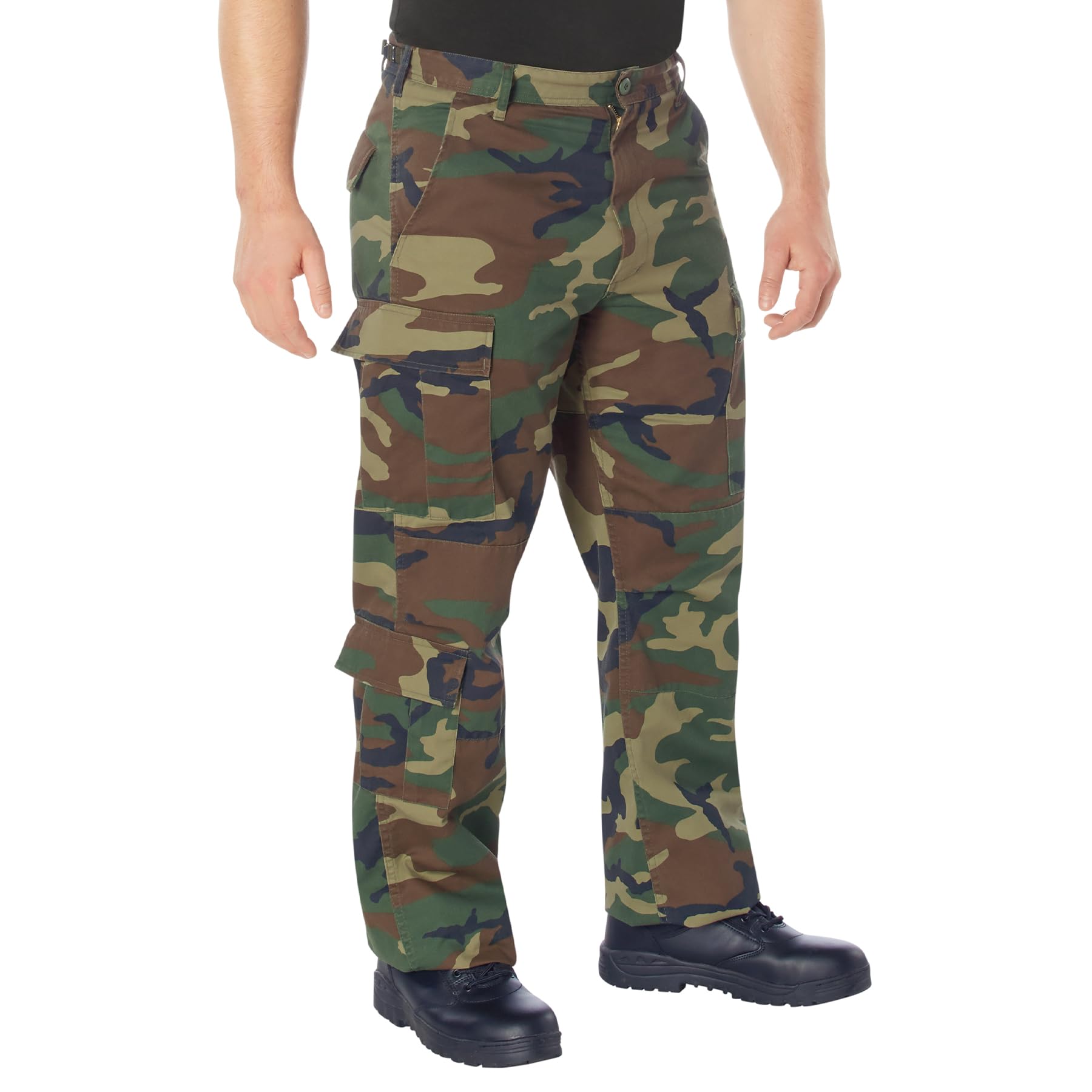 Rothco Vintage Paratrooper Fatigue Pants - Military Cargo Pants with Camouflage Pattern | Tactical Outdoor Hiking & Airsoft Pants for Men