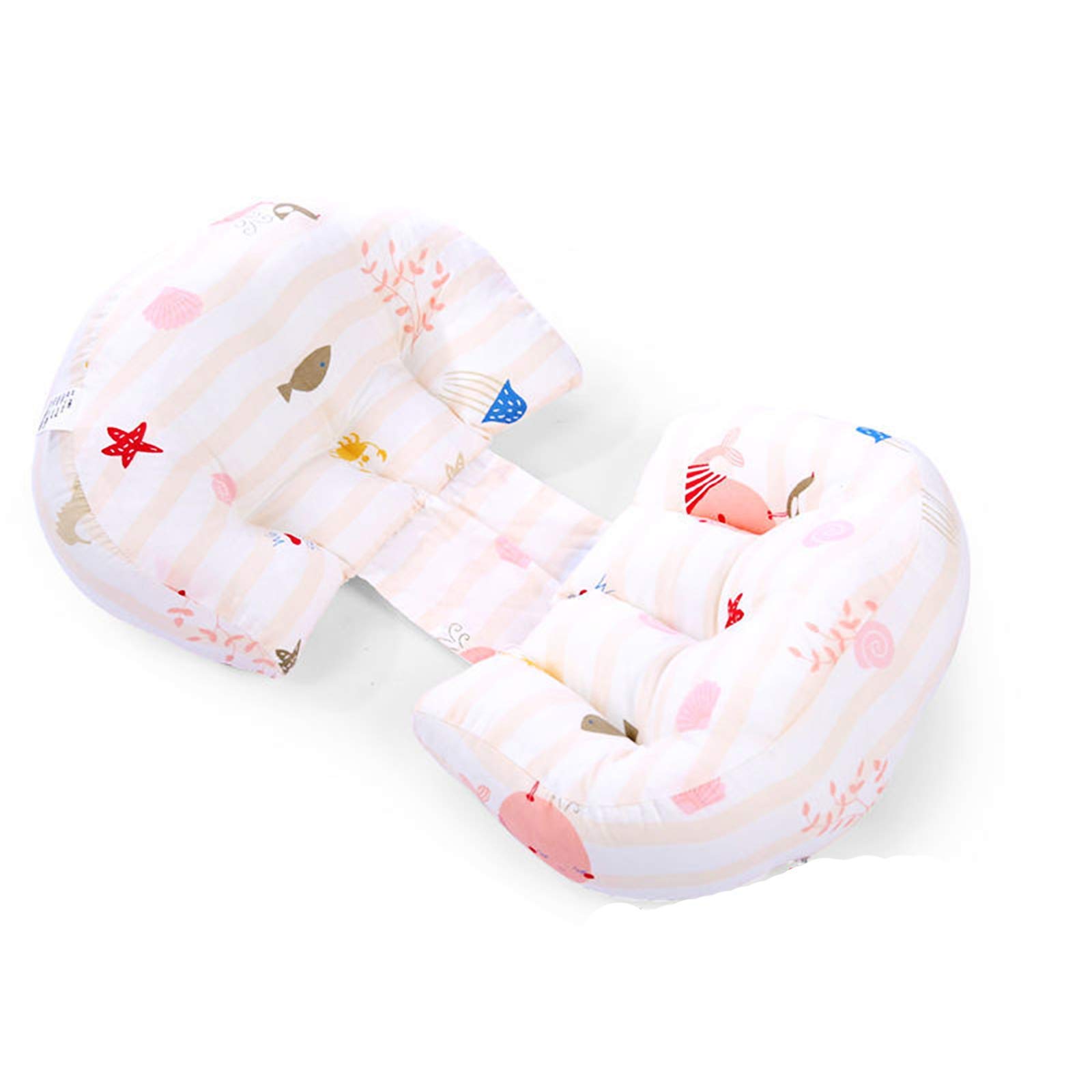 **Pregnancy Pillow for Side Sleepers - Adjustable Maternity Support Cushion for Back, Bump & Waist Relief - Nursing & Feeding Pillow - Soft Bed Wedge (Color: 1) - Perfect for Comfortable Sleep & Breastfeeding Support**