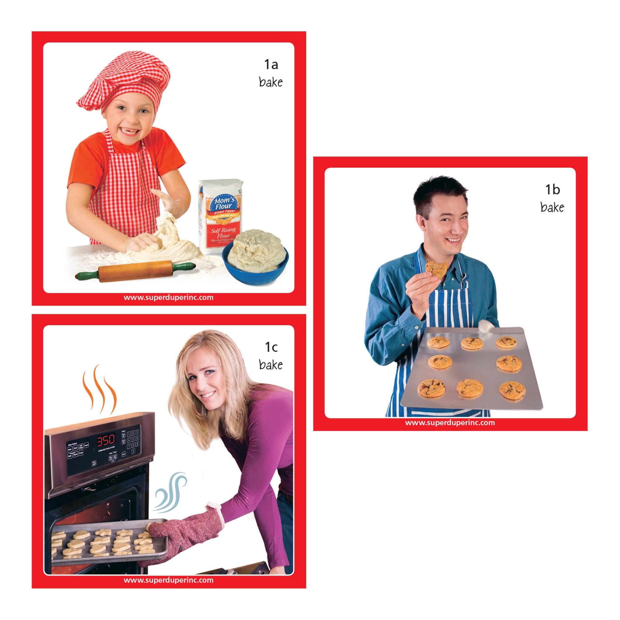 Super Duper Publications | Webber® Mini Verbs Photo Flash Cards | Educational Learning Tool for Kids | Perfect for Speech Therapy, ESL & Classroom Activities