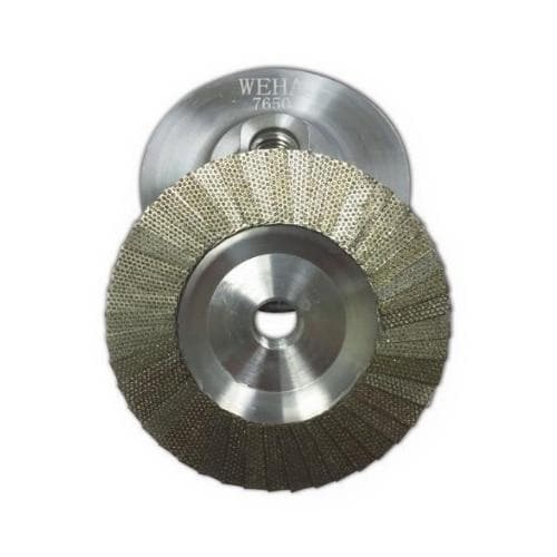 4 Flap Diamond Cup Wheel for Grinding Concrete, Granite, and Stone - Perfect for Construction, Masonry, and DIY Projects