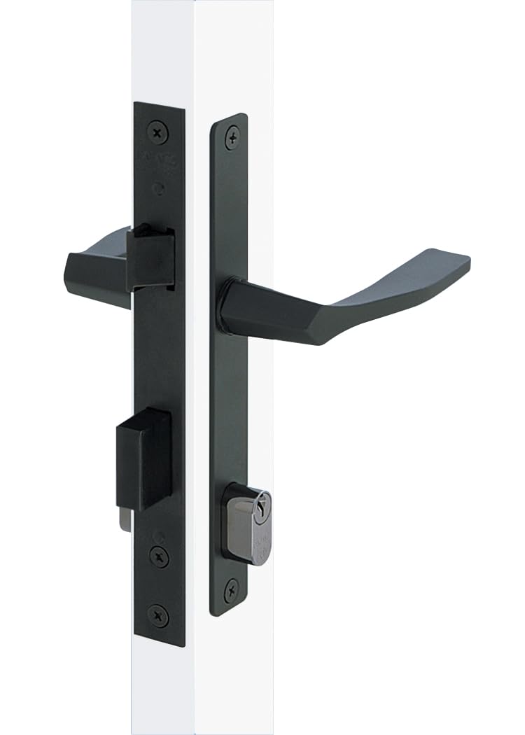 Heavy Duty Storm Door Lock - Secure Black Exterior Door Lock for Enhanced Home Safety | Ideal for Front Doors, Back Doors & Patio Entryways