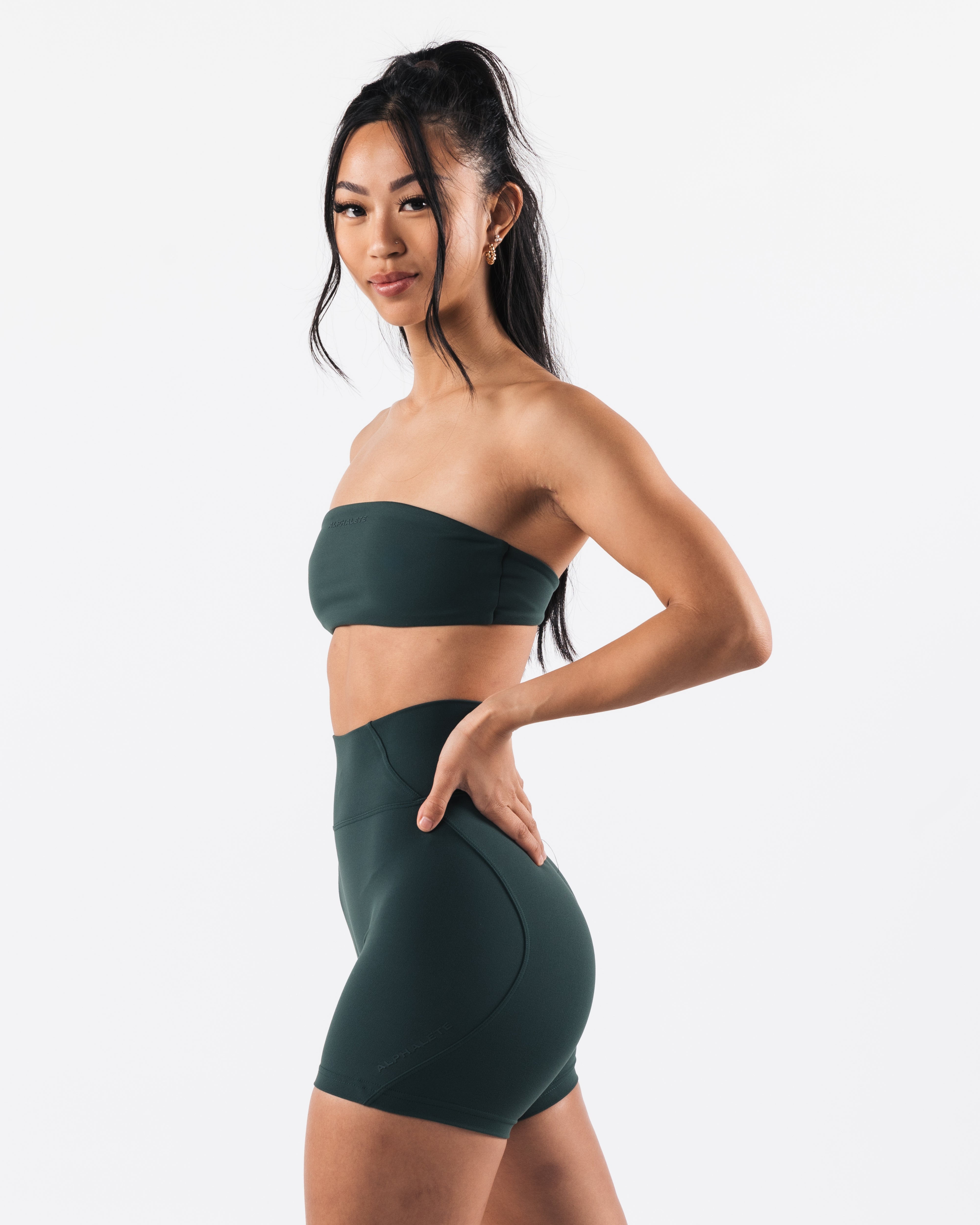 Aura Bandeau Cypress - Stylish and Comfortable Women's Bikini Top for Beach, Pool, and Summer Vacations