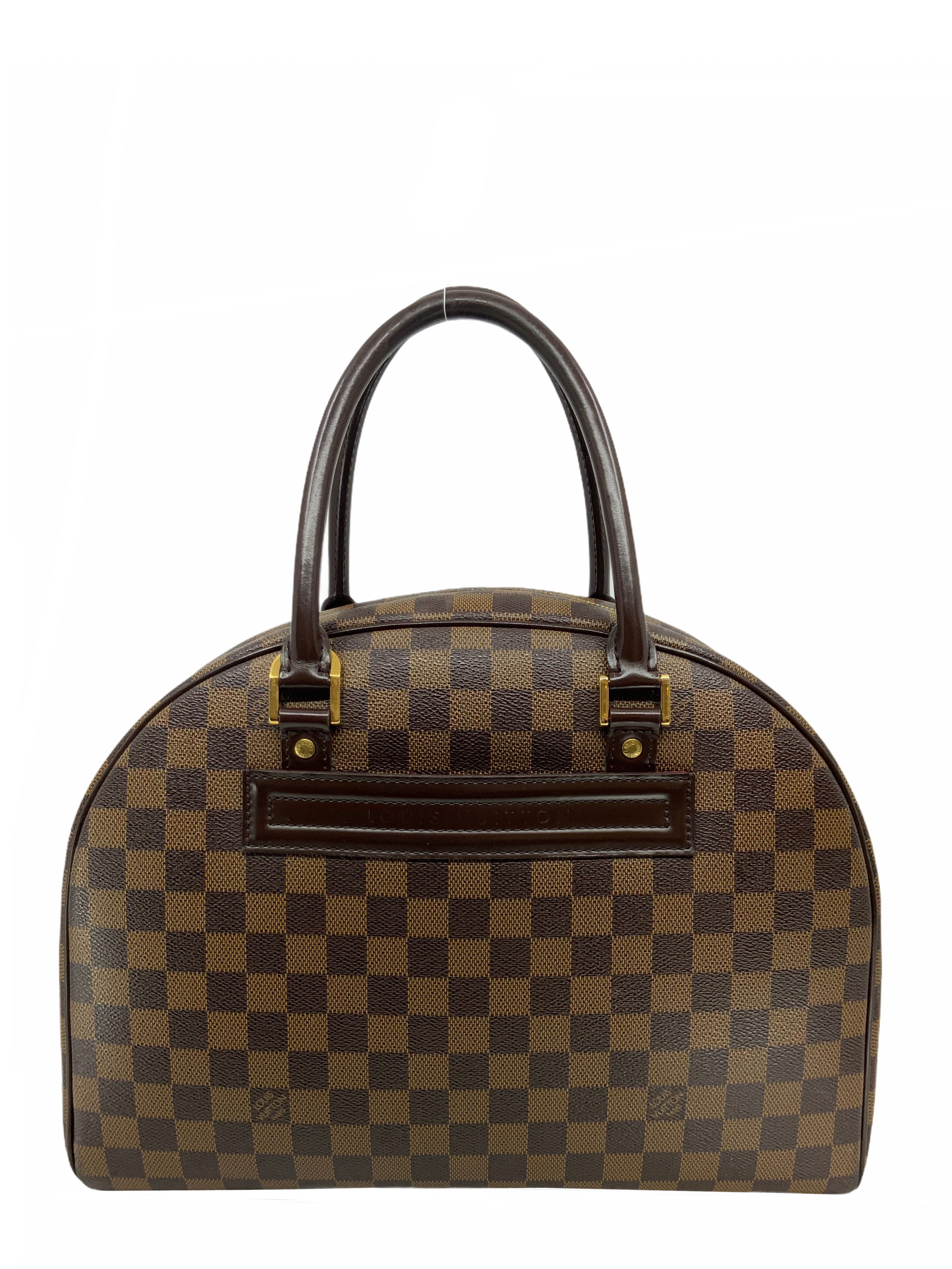 Authentic Louis Vuitton Damier Ebene Nolita Crossbody Bag - Luxury Leather Handbag for Women, Perfect for Work, Travel & Evening Events