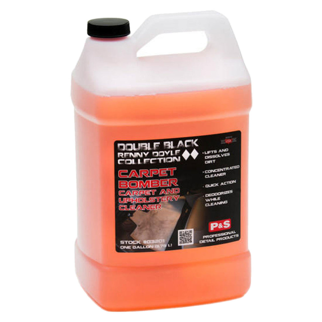 P&S Double Black Collection Bomber Carpet & Upholstery Cleaner – Powerful Stain Remover for Cars, Furniture & Home – Deep Cleaning Solution for Auto Interiors, Sofas & Carpets