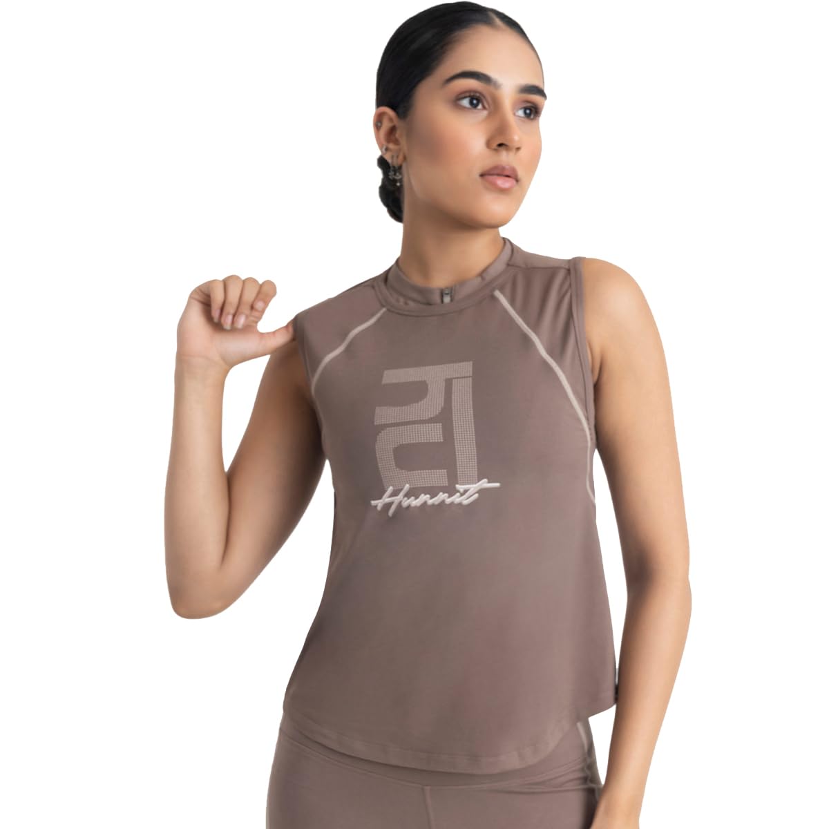 HUNNIT Women's Workout Tank Top - Gym & Low Impact Exercise