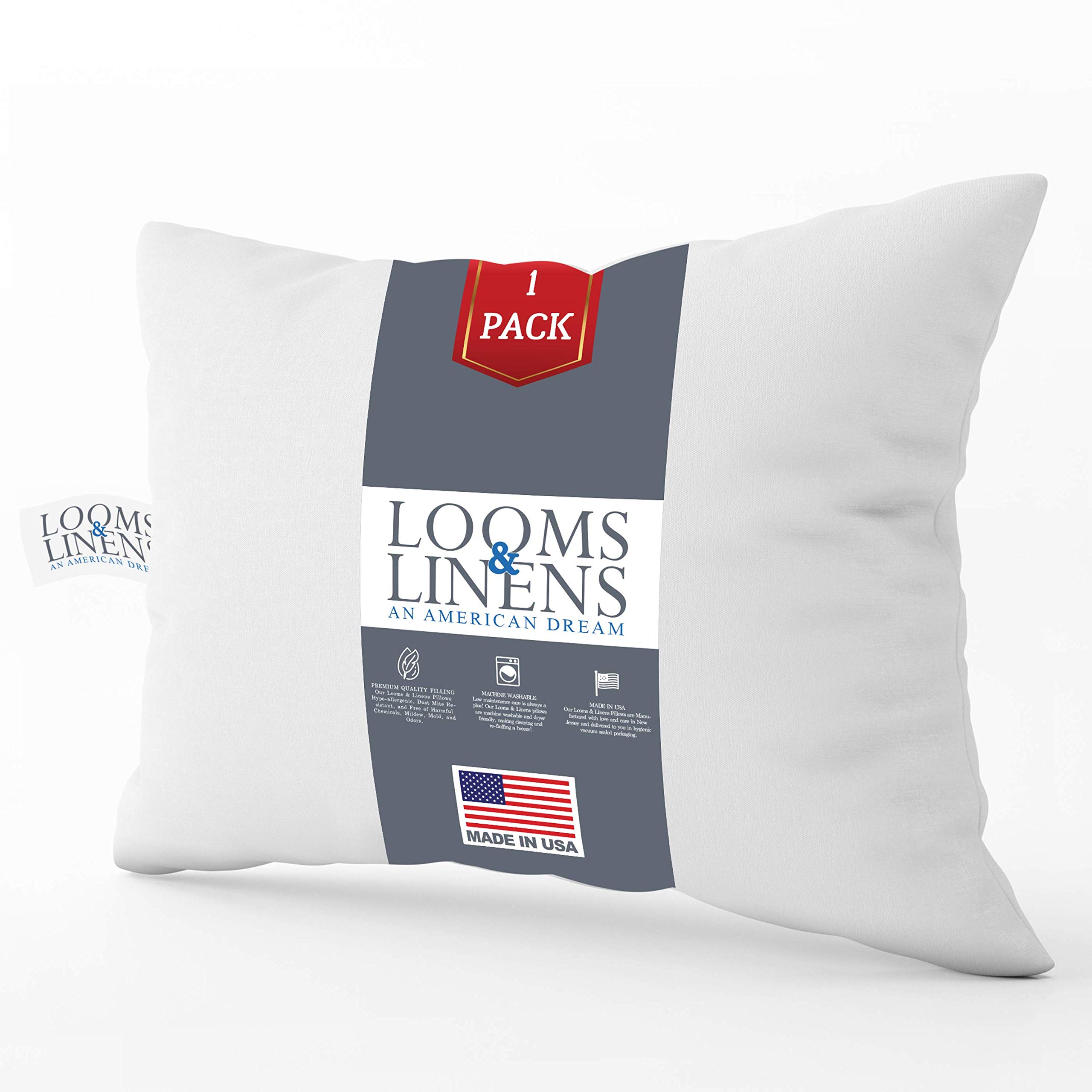 Luxury Hotel Pillows 20x26 - Standard Size Cooling Comfort Pillow Set - Down Alternative Bed Pillows for Back, Stomach & Side Sleepers - Made in USA | Perfect for Hotels, Guest Rooms & Home Bedrooms