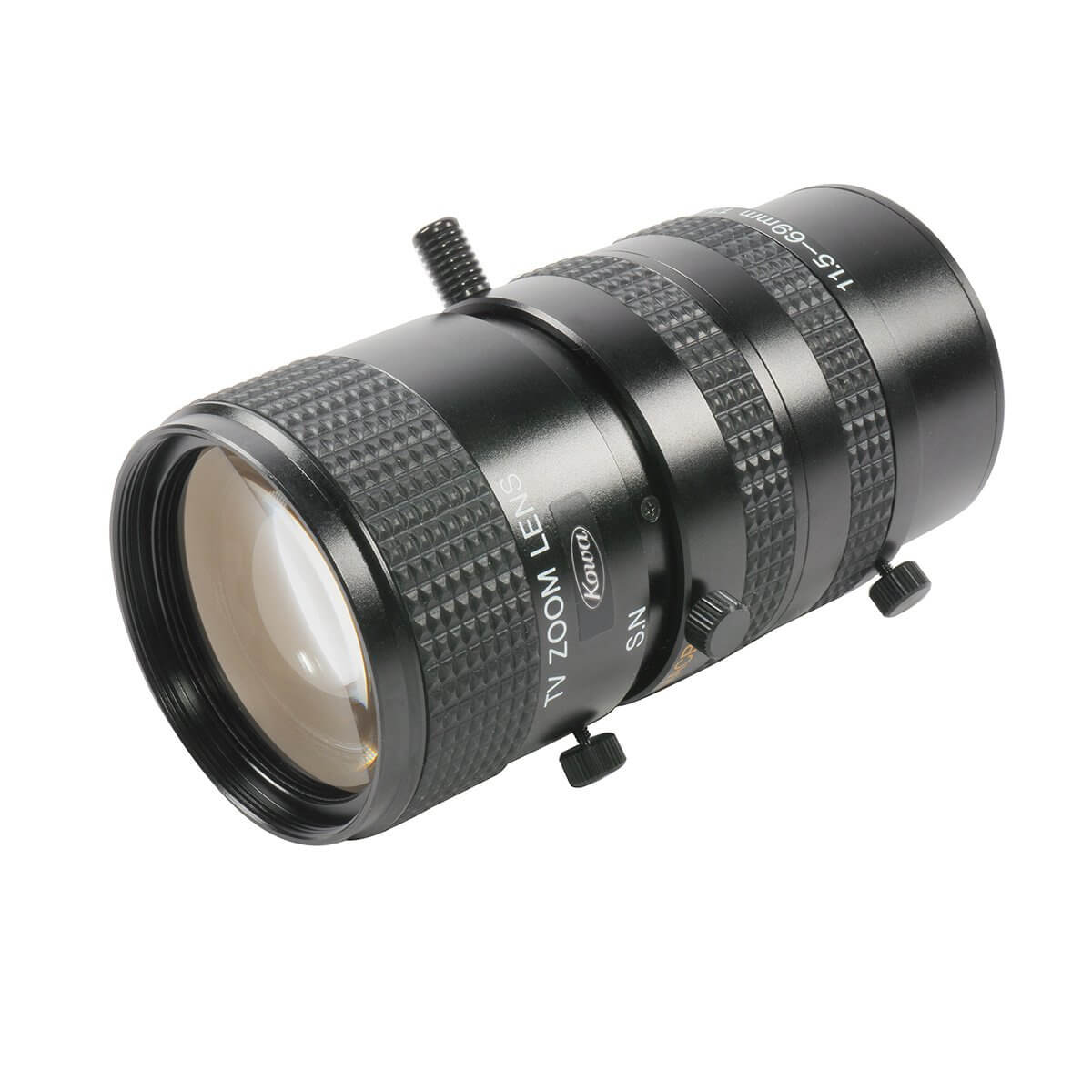 LMZ69M 2/3 11.5 69mm F1.4 C Mount Macro Zoom Lens for CCTV, DSLR & Mirrorless Cameras - Perfect for Surveillance, Close-Up Photography & Videography