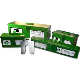 Premium Stainless Steel Straight Leg Slotted Shim Set - 130-Piece Tool Kit with Storage Box - Size A - Made in USA (MSA2-CK) - Perfect for Machinery Alignment, Automotive Repair & Industrial Maintenance