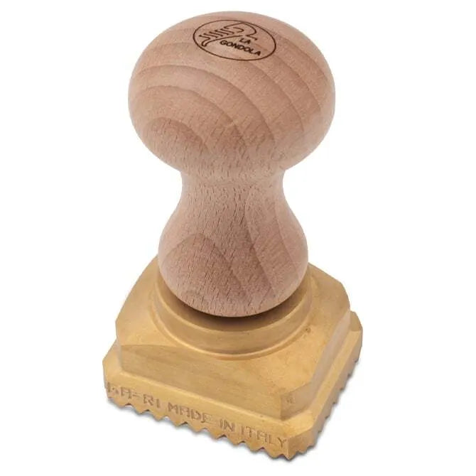 La Gondola Rectangular Pasta Stamp 45 x 55 mm - Authentic Italian Pasta Dough Press for Homemade Ravioli, Tortellini & Lasagna - Perfect for Italian Cooking, Baking & DIY Pasta Making at Home