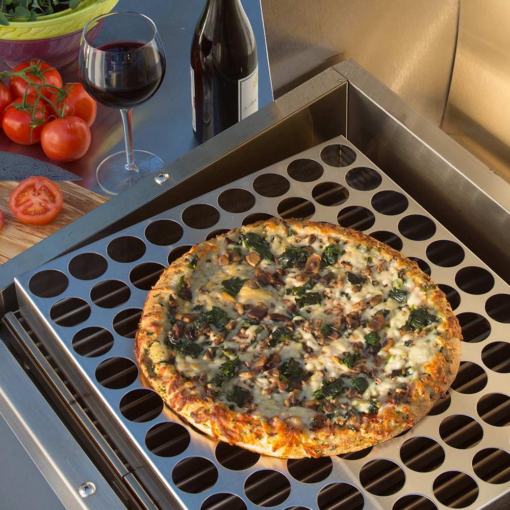 Premium Stainless Steel Pizza Rack for Outdoor Cooking - Heavy Duty Commercial Grade Pizza Drying Rack for Patio, BBQ, Backyard, and Restaurant Use - Perfect for Cooling, Storing, and Serving Pizzas