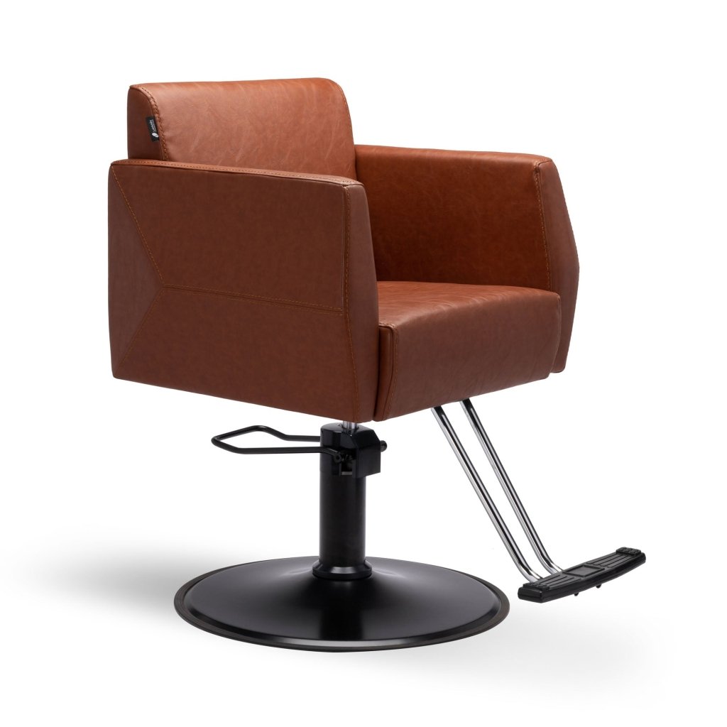 Lanvain Lea Styling Chair 108 - Professional Salon Styling Chair for Hairdressing, Barber & Beauty Salon Use