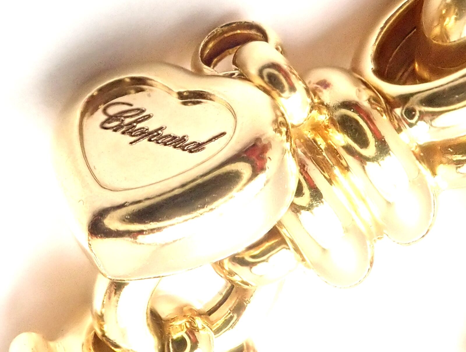 Authentic Chopard Les Chaines 18k Yellow Gold Link Necklace - Luxury Women's Jewelry for Special Occasions & Gifts