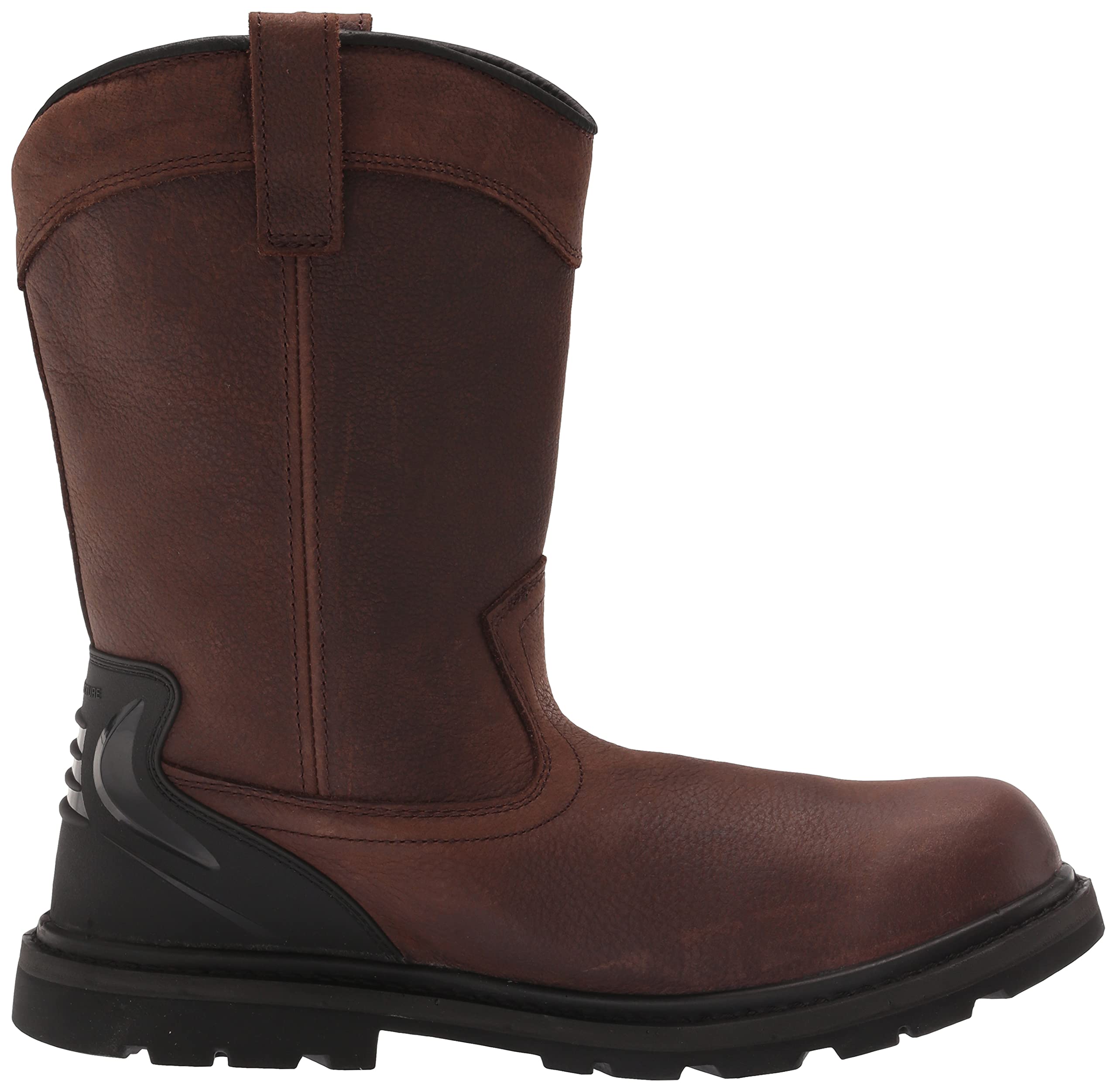 Avenger A7676 Men's EH PR Waterproof Wellington Work Boots - Steel Toe, Electrical Hazard, Slip Resistant - Size 7.5 6E Wide - Ideal for Construction, Oil Rig & Heavy Duty Work Environments