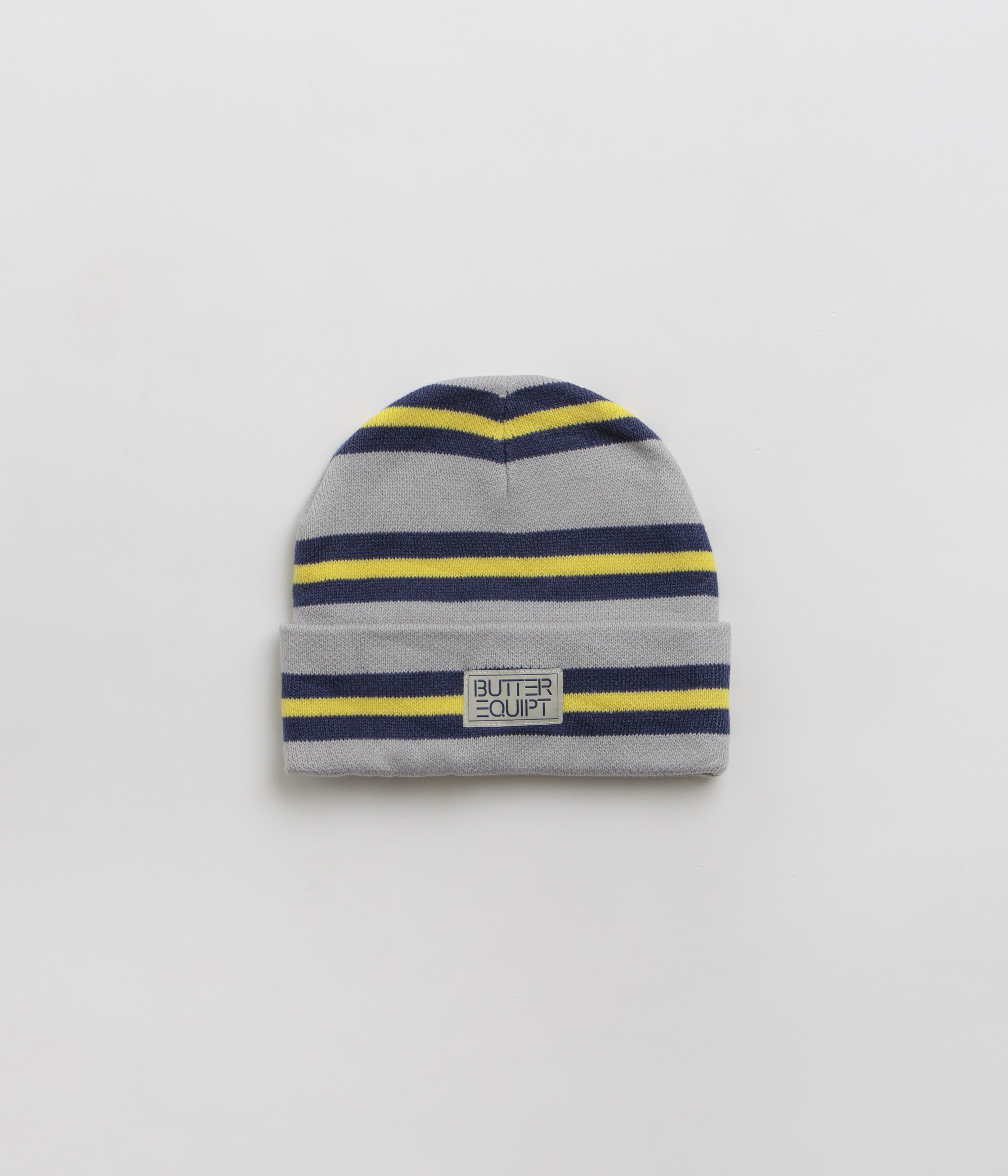 Butter Goods Equipt Beanie - Grey Beanie Hat for Men & Women - Warm Winter Skull Cap for Outdoor Activities, Sports & Casual Wear