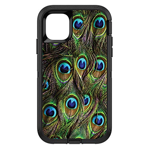 Peacock Feathers On Black Case
