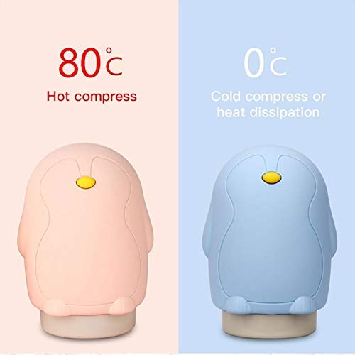 Premium Silicone Hot Water Bottle for Pain Relief & Warmth - Leak-Proof, Durable Hand Warmer for Home, Office & Travel (Multiple Colors) - Perfect for Cold Weather, Menstrual Cramps & Muscle Pain