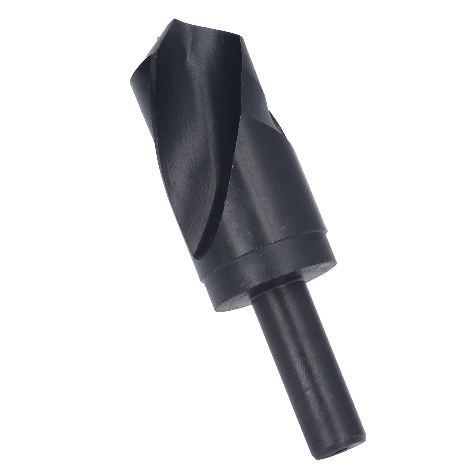 High-Speed Steel (HSS) Reduced Shank Drill Bit Set - 118° Point Angle Black Oxide Twist Drill Bits for Metal, Iron & Copper - Perfect for DIY Projects, Metalworking & Home Repairs