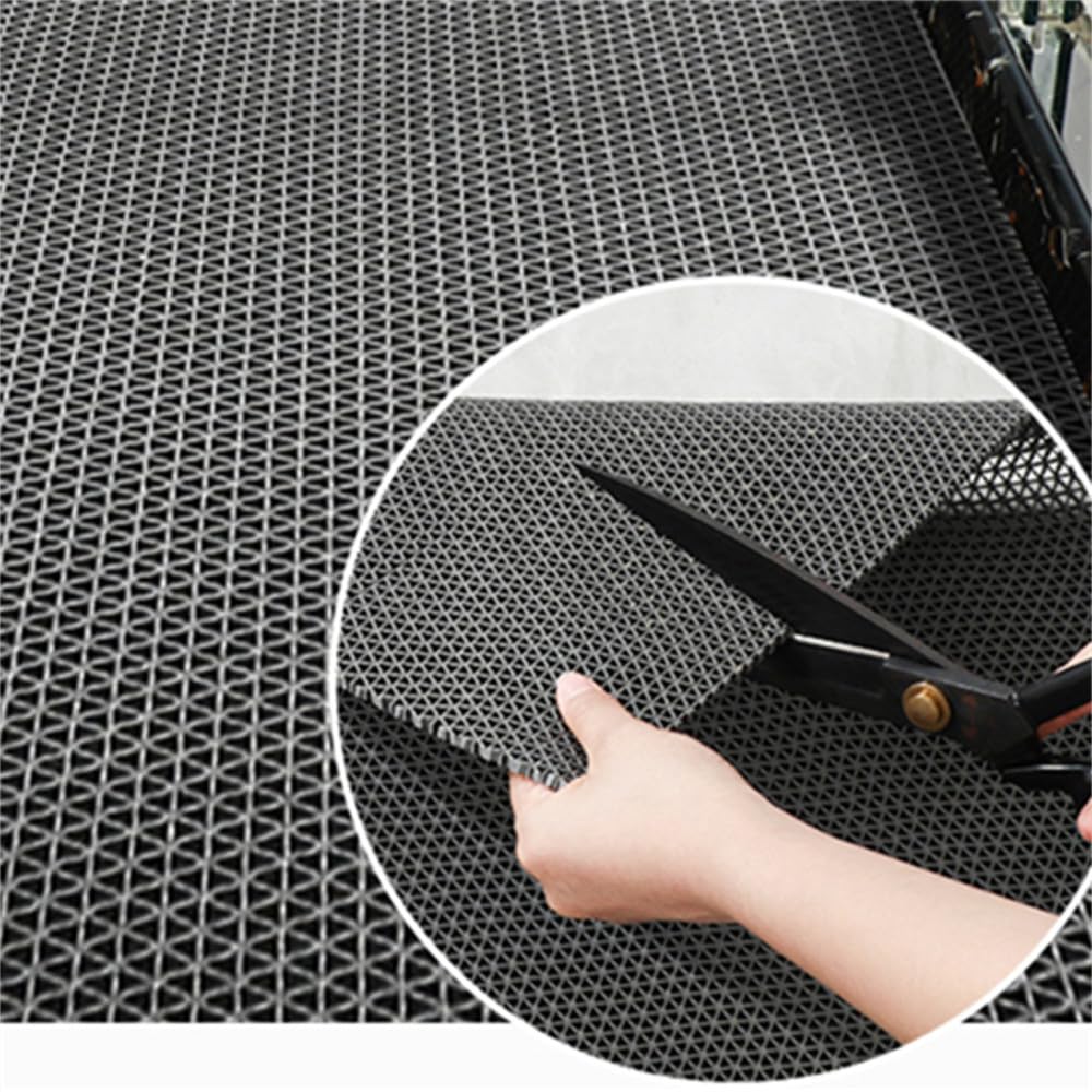 Non-Slip Bath Mat - Large 90x100cm Green for Shower & Toilet Safety
