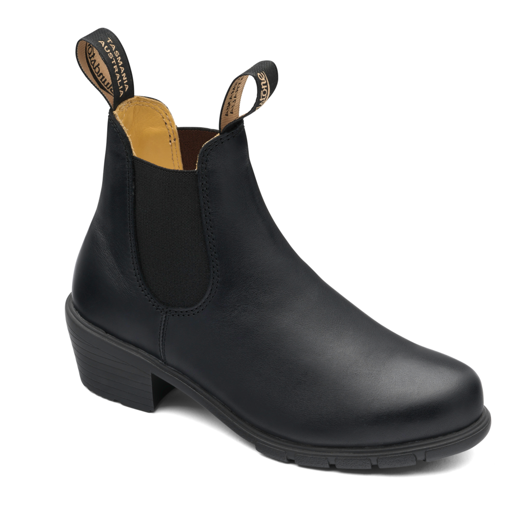 Blundstone 1671 Women's Chelsea Boots - Black Leather Ankle Boots for Women | Comfortable & Stylish for Work, Travel & Outdoor Activities