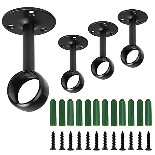 Matte Black,4Pcs