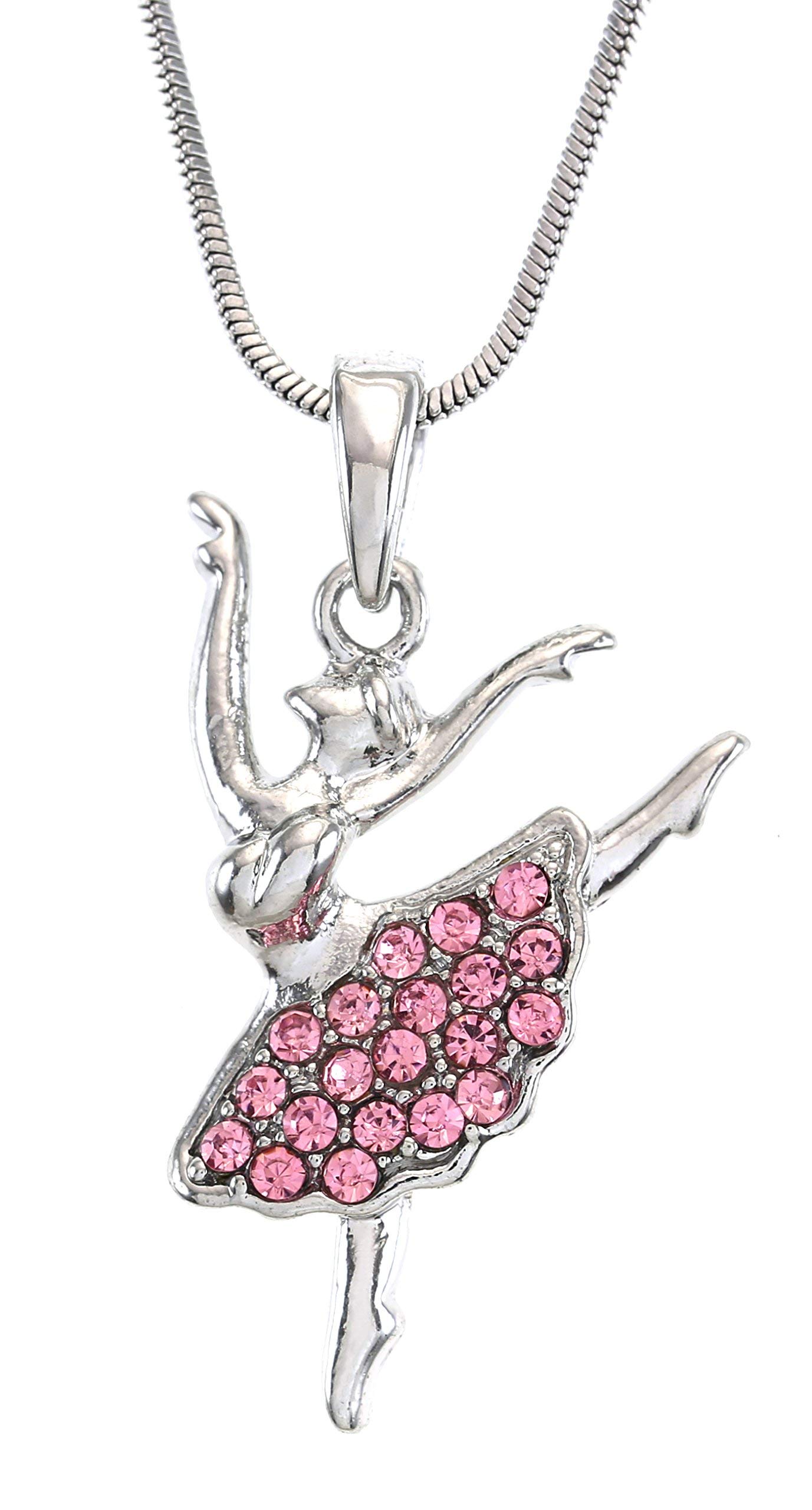 Ballerina Necklace - Elegant Ballet Jewelry for Dance Lovers