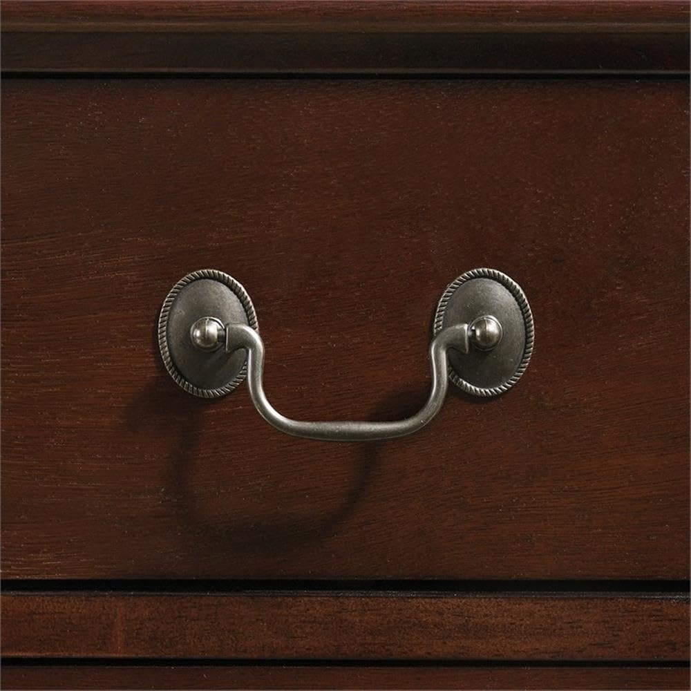 Picket House Furnishings Ellington 2-Drawer Cherry Nightstand - Bedroom Side Table with Storage for Bedside Essentials | Perfect for Master Bedroom, Guest Room & Apartment Decor