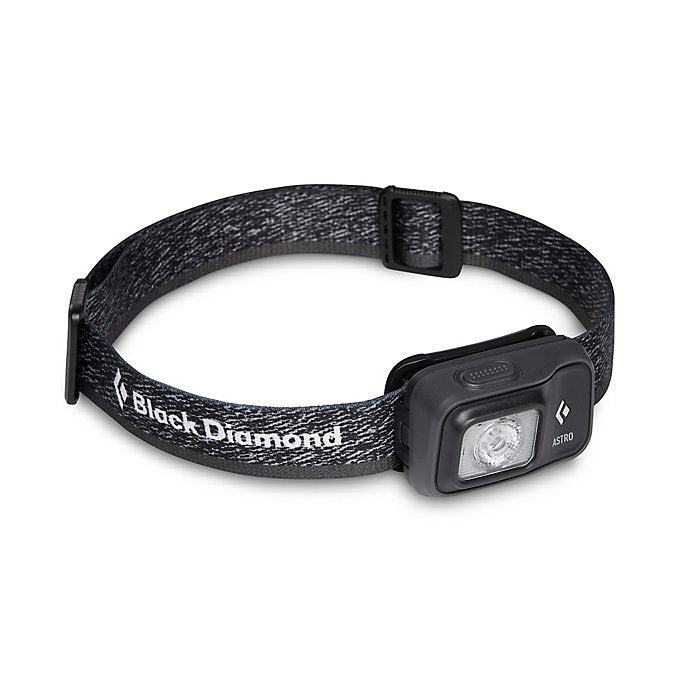 Black Diamond Astro 300 Headlamp - Bright 300 Lumen LED Headlight for Camping, Hiking & Outdoor Adventures | Rechargeable & Waterproof Flashlight for Night Running, Fishing & Emergency Use