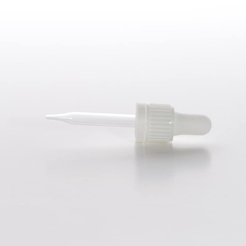 84ea - 15ml White Cap Dropper Bottles with 64mm Long Pipette for Essential Oils, DIY Beauty & Craft Projects - Perfect for Aromatherapy, Perfume Making & Liquid Storage