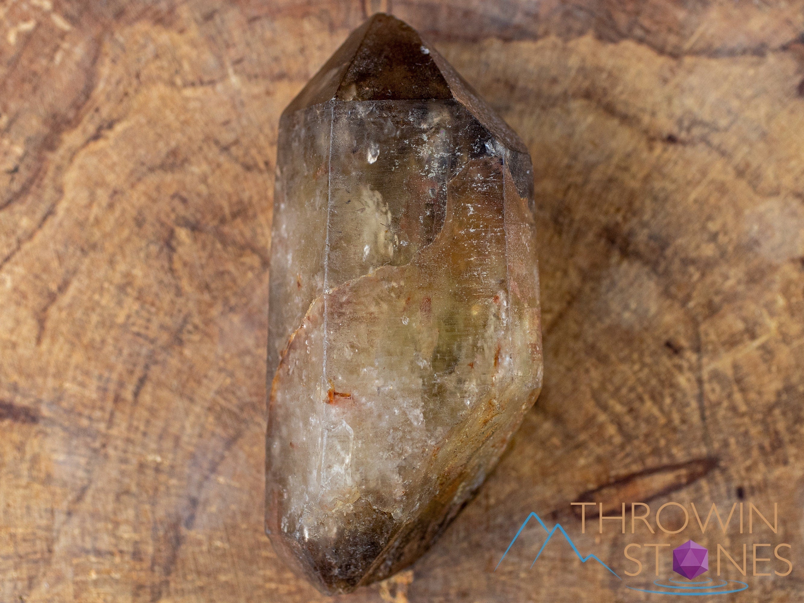 Natural Citrine Raw Crystal Point - November Birthstone, Healing Stone, Home & Office Decor, Spiritual Gifts for Meditation & Energy Cleansing - Perfect for Yoga, Reiki & Feng Shui