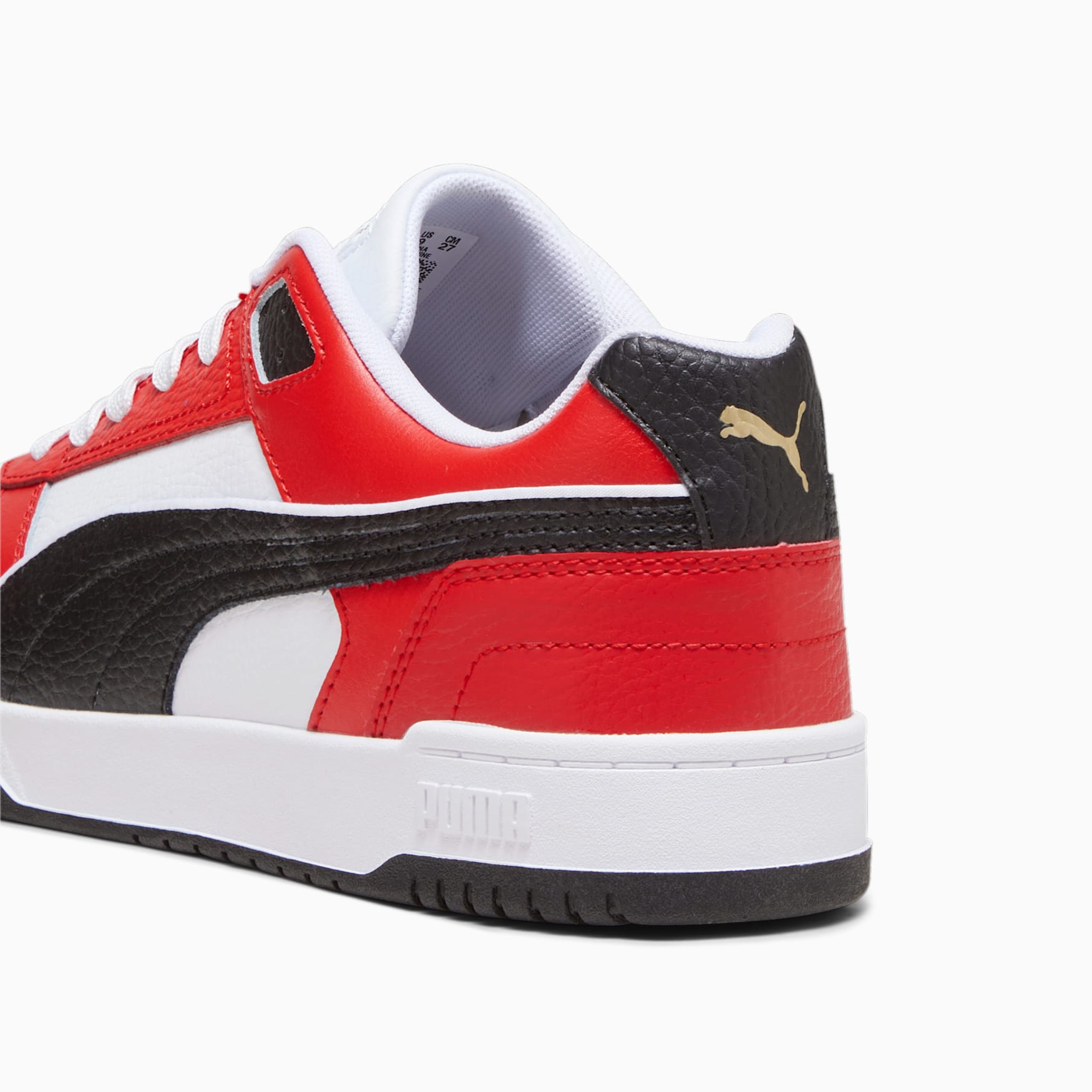 PUMA Men's Game Low Sneakers - Red/Black Basketball Shoes for Men | Comfortable & Stylish for Casual Wear, Sports & Outdoor Activities