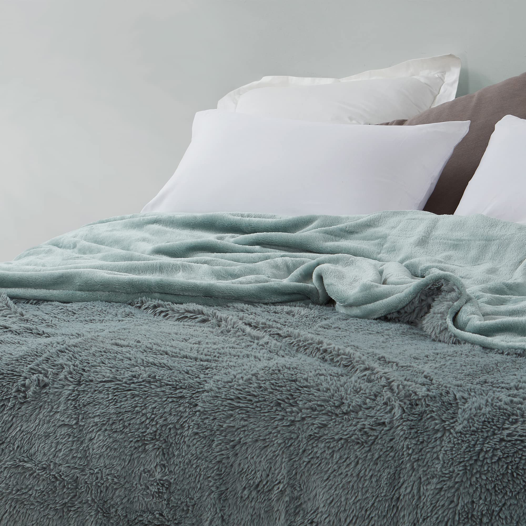Puts This to Sleep® Coma Inducer® Weighted Blanket for Adults - Emerald Gray - Deep Sleep & Anxiety Relief - Perfect for Stress Relief, Insomnia, and Relaxation at Home or Travel