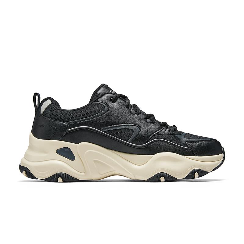 D'LITES 5.0 Sneakers - Lightweight Comfortable Walking Shoes for Women & Men | Black & White Athletic Casual Shoes for Running, Gym, Workout & Everyday Wear