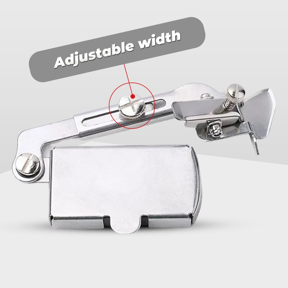 2024 Upgraded Magnetic Seam Guide for Sewing Machine - Professional Magnetic Sewing Guide with Clip & Walking Foot Guide | Essential Sewing Accessories for Quilting, Dressmaking & DIY Projects (1 Pack)