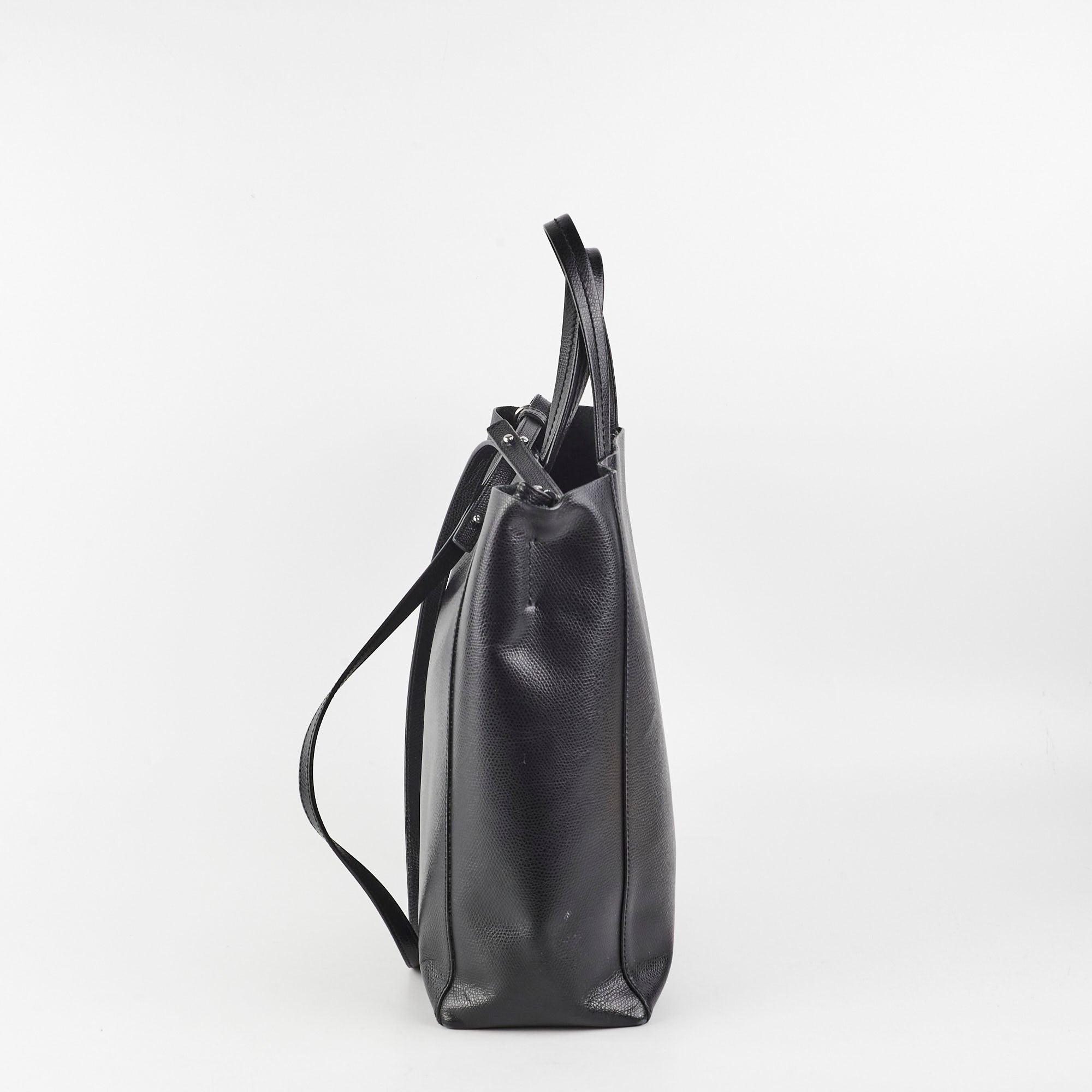 Celine Black Leather Tote Bag for Women - Luxurious Designer Handbag for Work, Travel & Everyday Use