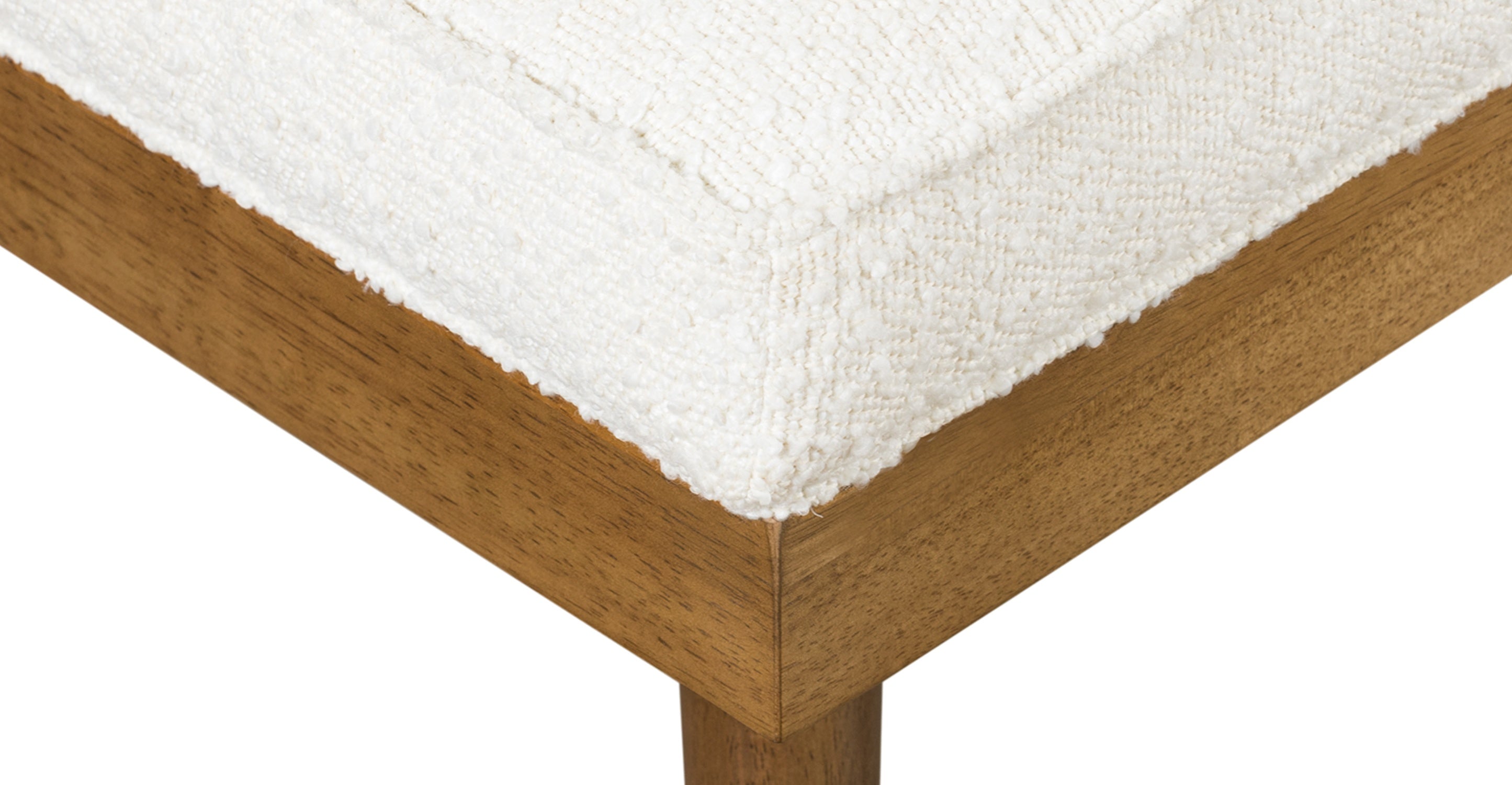 Luca Fabric Bench - Modern Upholstered Storage Ottoman with Removable Cushion | Perfect for Living Room, Bedroom & Entryway Seating & Organization