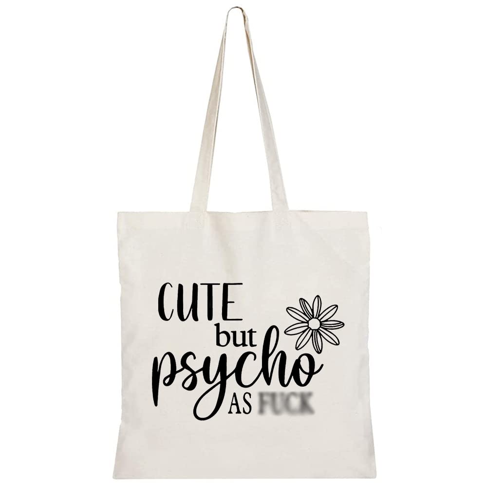 Stylish Canvas Tote Bags for Women - Eco-Friendly Reusable Grocery Shopping Bags, Book Tote & Beach Bag (Perfect for Shopping, Work, Travel & Daily Use)